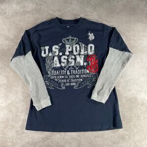Youth Y2K Us Polo Assn Layer Thermal Medium 10/12 T-shirt